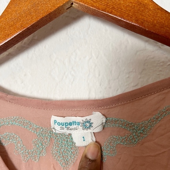 Poupette St Barth Embroidered Cover Up Dress - Picture 6 of 7